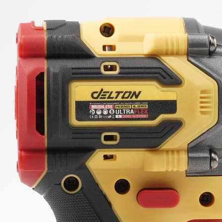 สว่านไขควงกระแทกไร้สาย (พร้อมแบตเตอรี่) DELTON รุ่น PROM-09XT TURBO FORCE 20V 12AH_5